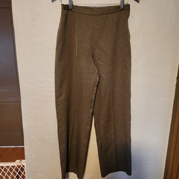 Danny & Nicole 2 Piece Pants Suit Size 6P Brown - Picture 10 of 12
